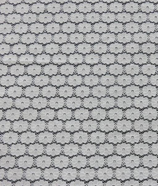 Regularty of typography nylon&cotton Lace fabric  for ladies garment
