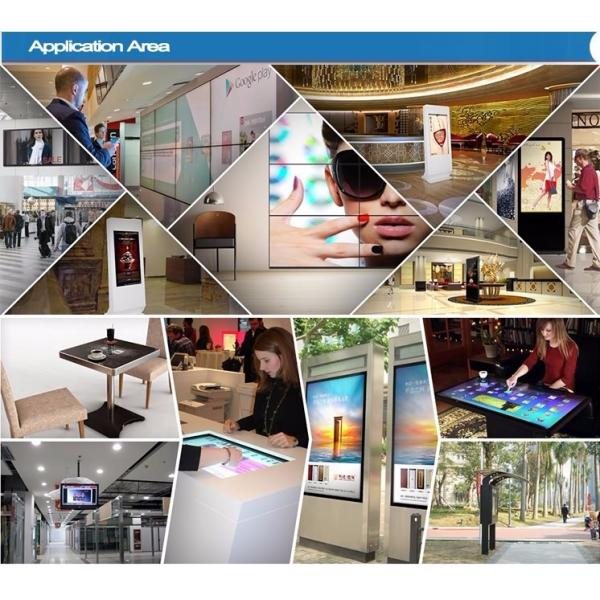 Intelligent Outdoor 55 Inch Kiosk Signage Display Stands