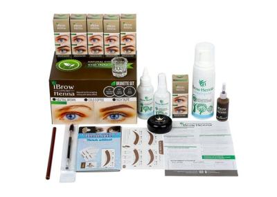 Private Label Tattoo Accessories  / Tint Complete Henna Brow Kit