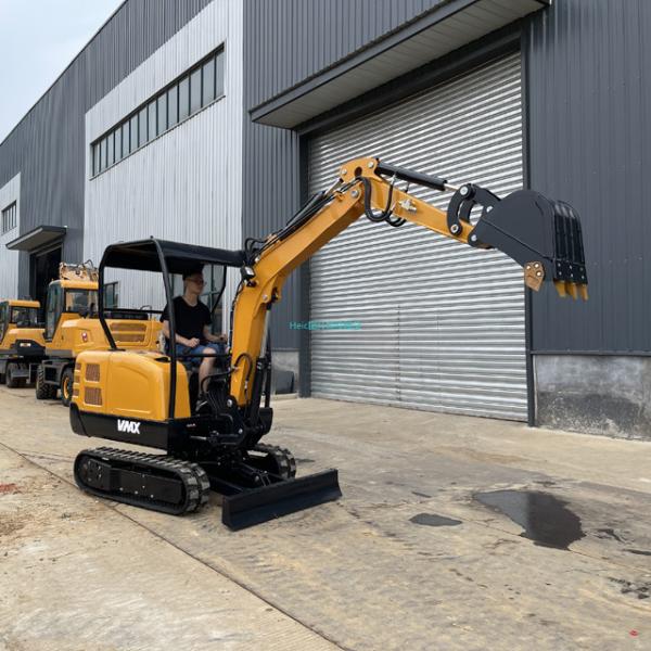 Electric Hydraulic Mini Excavator 2.2 Ton CRAWLER Garden Digger With Cabin