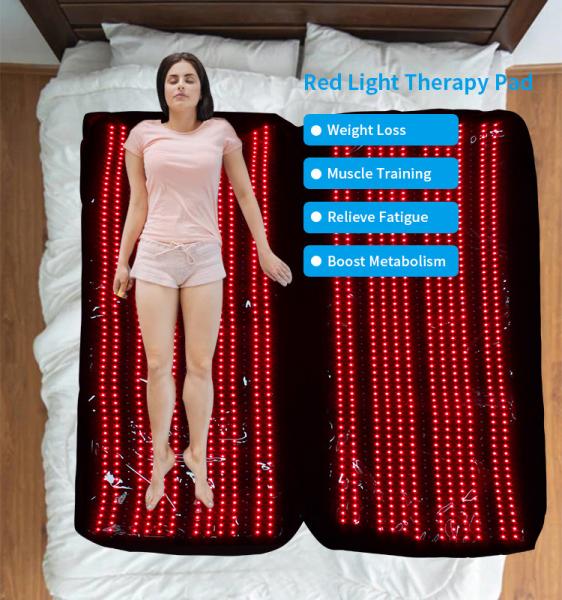 660nm / 850nm comprimento de onda LED Quebra-cabeça de terapia de luz vermelha para alívio de dor em todo o corpo