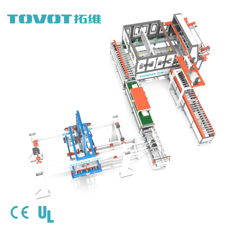 Flexible Packaging Machine 500mm–1000mm Automatic Packaging Line For Panel Packing