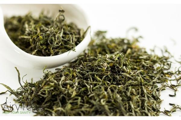 Fresh Strong Chinese Green Tea Yellow Mountain Maofeng For Anti Fatigue