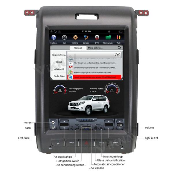 PX6 réseau de la plate-forme F150 Ford Car Radio Support Wifi 3G 4G