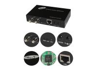 CE 10/100/1000M IP Ethernet sur convertisseur coaxial