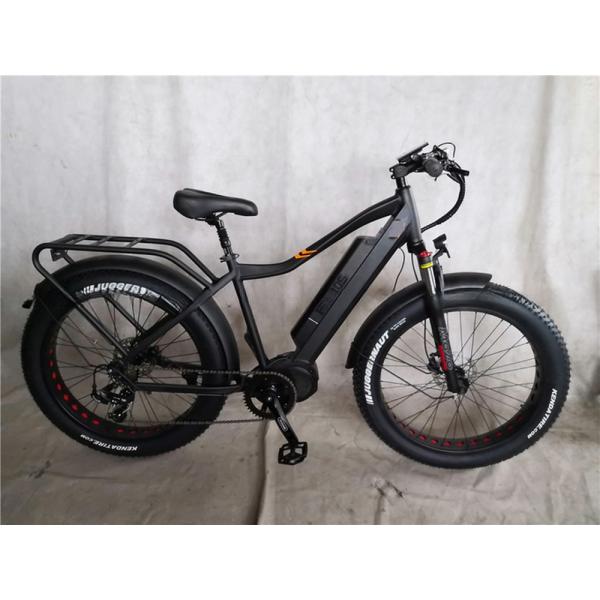 750W 48V E Bicycle 20 Inch Yellow Fat Tire Electric Bike for 31-60 km Range per Power