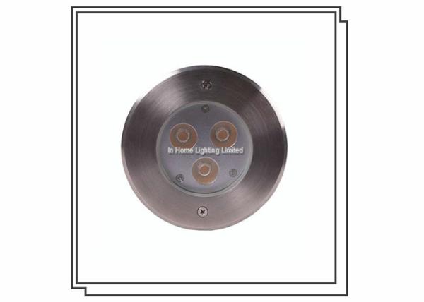 RGB DMX Outdoor Underwater LED Lights Stainless Steel 3W for Swimming Pool / Pond