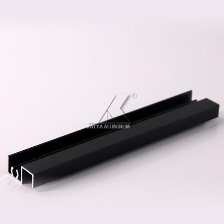 O OEM preto da liga personaliza o tamanho, material de Extrusted do comprimento para o armário, vestuário