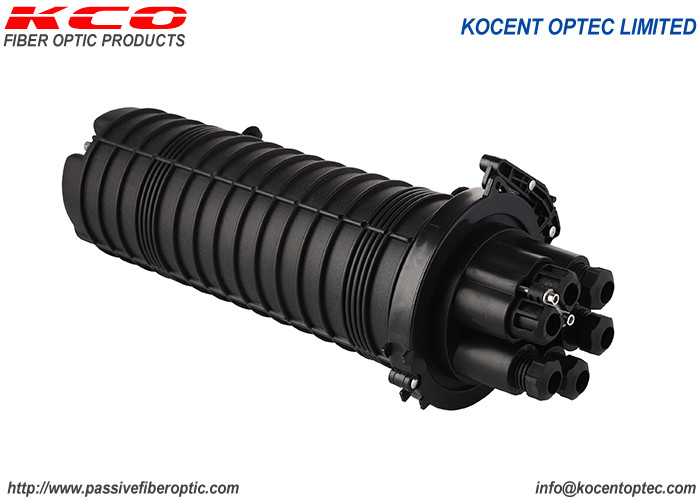 KCO-J106M-144 Вертикальный купол 5 портов FTTH 12 24 36 48 96 FOSC Оптическое волокно Splice корпус