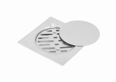 Round Shape Stainless Steel Floor Drain Excellent Mechanical Properties With Cover