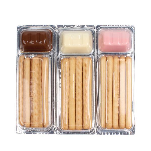 OEM  Cookie Stick Chocolate Biscuit Assorted Flavor Cream Filling