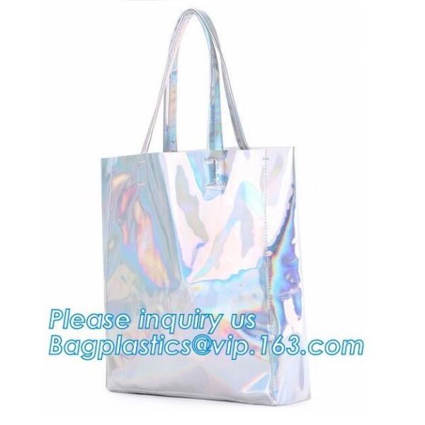 promotional PVC handle bag, Pocket Beach Shoulder Bags, Simple designed plastic beach bags, eco handle pvc blanket packi