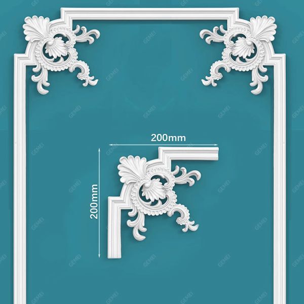 GD-85016-30 Eco-Friendly Polyurethane Foam Panel Anti-Aging Decorating Ceiling Tiles For Living Room