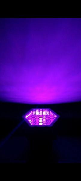 RGB Strobe Matrix Led Retro Lumières de lavage nettement stroboscope lumière auxiliaire Hexagon lumière