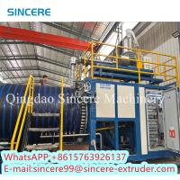Fabrica de máquinas de extrusión automática de tuberías en espiral de HDPE PVC DN300
