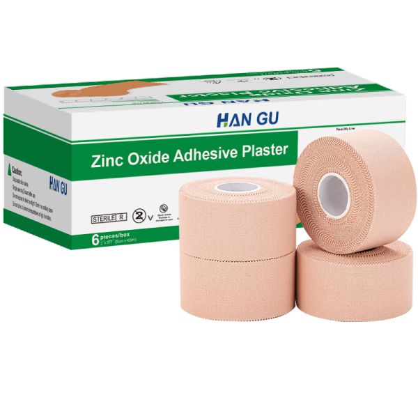 OEM Cotton Sparadrap Medical Athletic Tape Self Adhesive Wound Plaster Tape 5cmx5m