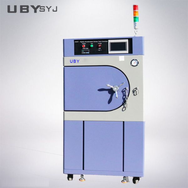 UP-6124 Corrosion-Resistant Highly Accelerated Aging Test Chamber for IC Packaging with Temperature Range +105℃~143℃ and Pressure Range 1.2~2.89kg/Cm2