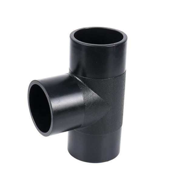 Butt Hot Melt HDPE Pipe Fittings 125 140 160 200 250 110mm Equal Tee