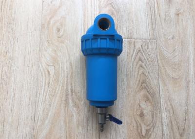 Plastic / Brass Household Water Filter Backwash Pipeline Filter With Brass Thread