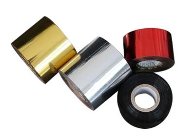 Gold Silver Aluminum Hot Stamping Foil For Plastic Bottle Cap Tube