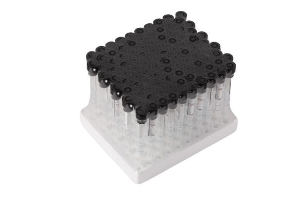 Glass Black Sodium Citrate Tube 6ml 7ml ESR Blood Test Tube Anticoagulant
