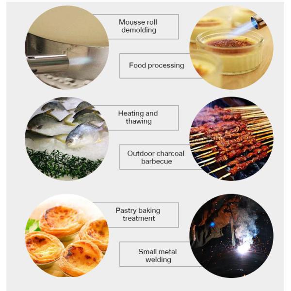 ISO9001 1300 факел шеф-повара бутана градус цельсии 150g/H