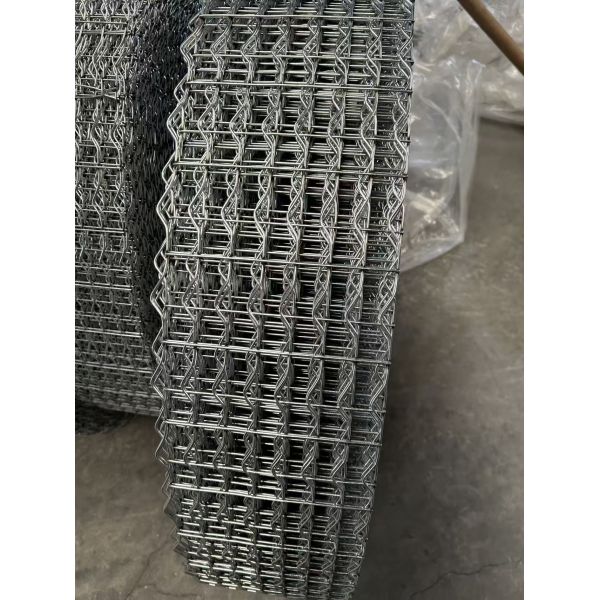Offshore Pipeline Counterweight Welded Wire Mesh Hole Size 25.4mmx67mm Spot Welded Pipeline Steel Mesh