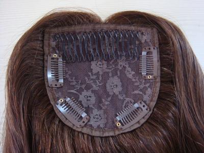 Personnalisé 100 cheveux humains européens en soie top perruque ondulée ou bouclée