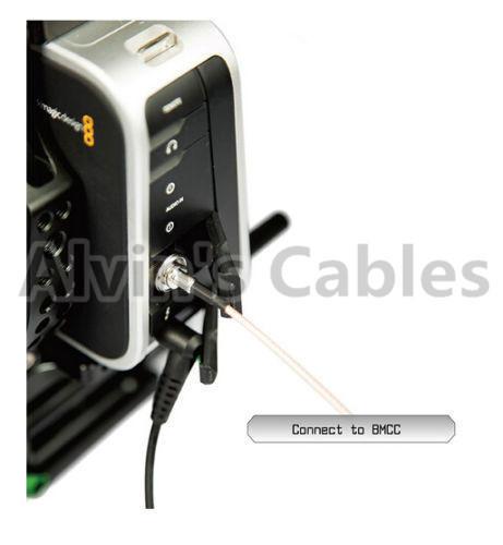 Homem do cabo do co-axial HD SDI BNC de Blackmagic RG179 ao homem para a câmara de vídeo de BMCC