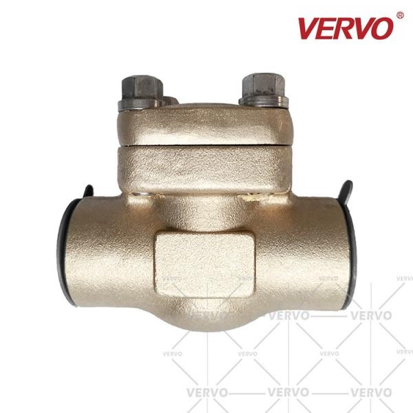 C95800 Bronze Check Valve 1 Class 800  NRV Lift Aluminum Forged Steel Check Valve