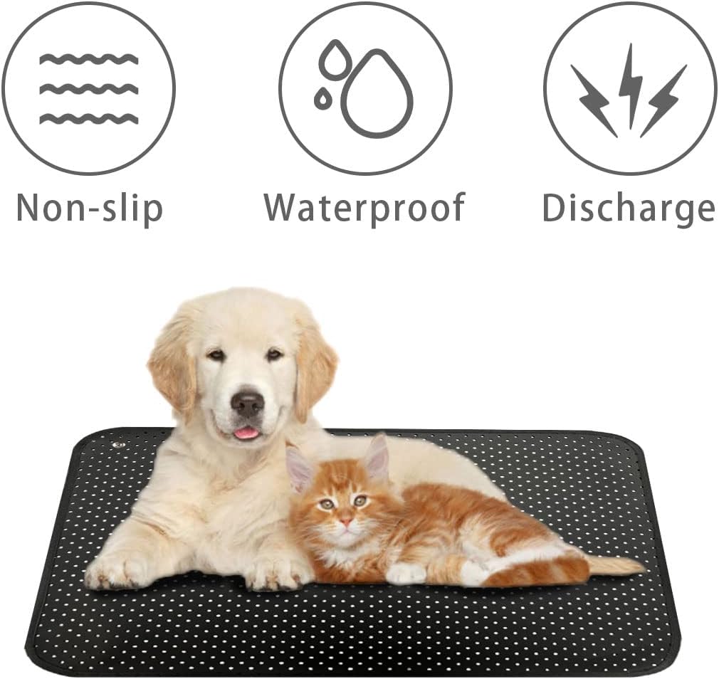 Safety Customized Leather Rubber ESD Grounding Bed Mat 68*185cm 5mm Thick CE Certified Plush Sleeping Mat