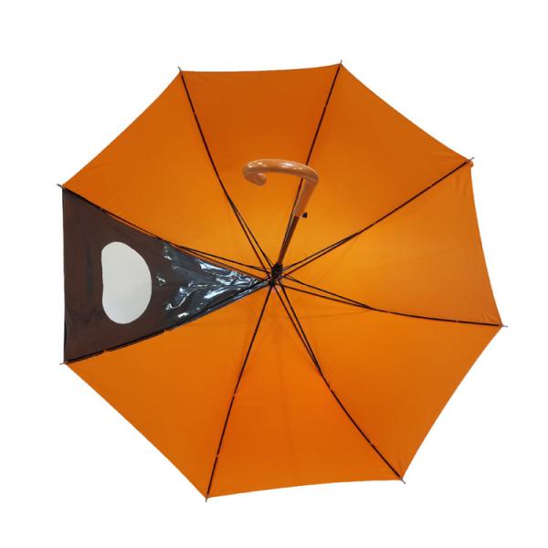 J Handle 27 Inch Long Shaft Windproof Golf Umbrella