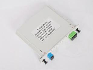 SC Connector Single Mode Fiber Optic Splitter With Plastic Small Box
