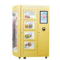 A máquina de venda automática da flor fresca do FCC do CE automatizou o jardim com humidificador
