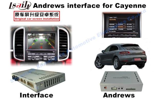 Android System Navigation Video Interface For 2015 Porsche PCM 3.1
