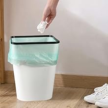 Drawstring Compostable Trash Bags, 250 Count Strong Bathroom Trash Bags Waste Basket Liners For Bathroom, Kitchen