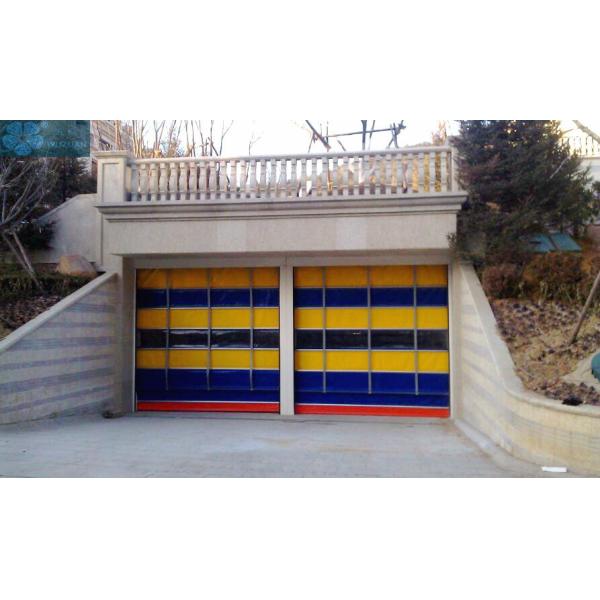 1.5KW 1.0m / S Metal Roller Shutter For Garage