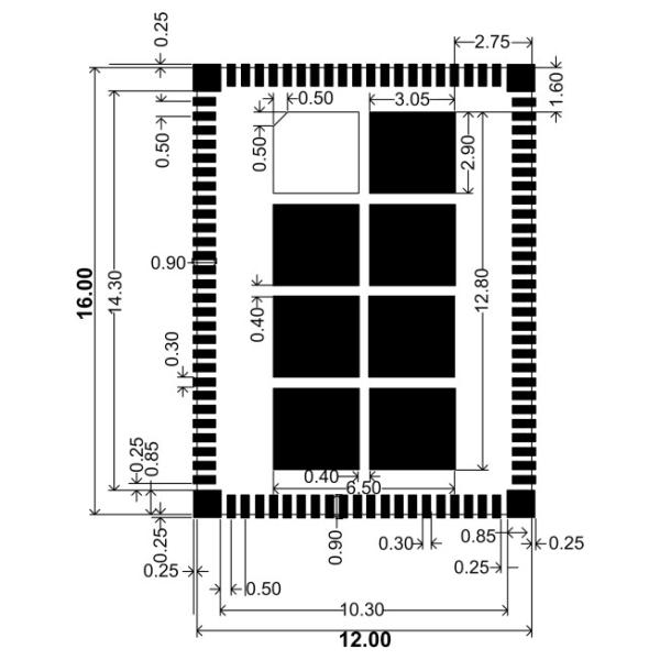 Карта беспроводной сети ноутбука диапазона модуля RTL8821CE WiFi Bluetooth IC PCIe WiFi двойная