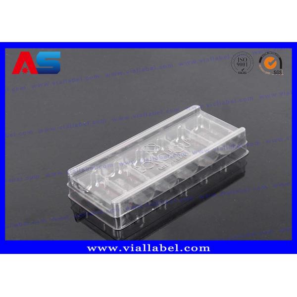 On Sale ! Transparent 10 2ml Vials PET Plastic Blister Tray packaging Free Shipping