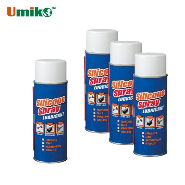 Customized Printing Silicone Protectant Spray For Metal Plastic Rubber 400ml 500ml