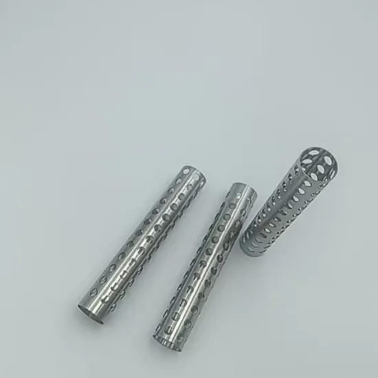 Round Stainless Steel Capillary Tube Laser Cutting Hollow Out