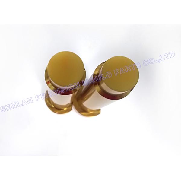 Customized Tin Coating Precision Mould Parts Core Pins Mold Insert For Lipstick with SKD61 Material and 0.005mm Tolerance