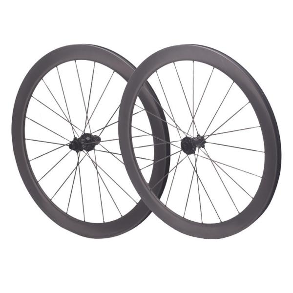 Upgrade Your Ride with 700C Road Bicycle Wheel Set 50mm Carbon Fiber Rims and 21H Spokes Disc Brake Center Lock Included