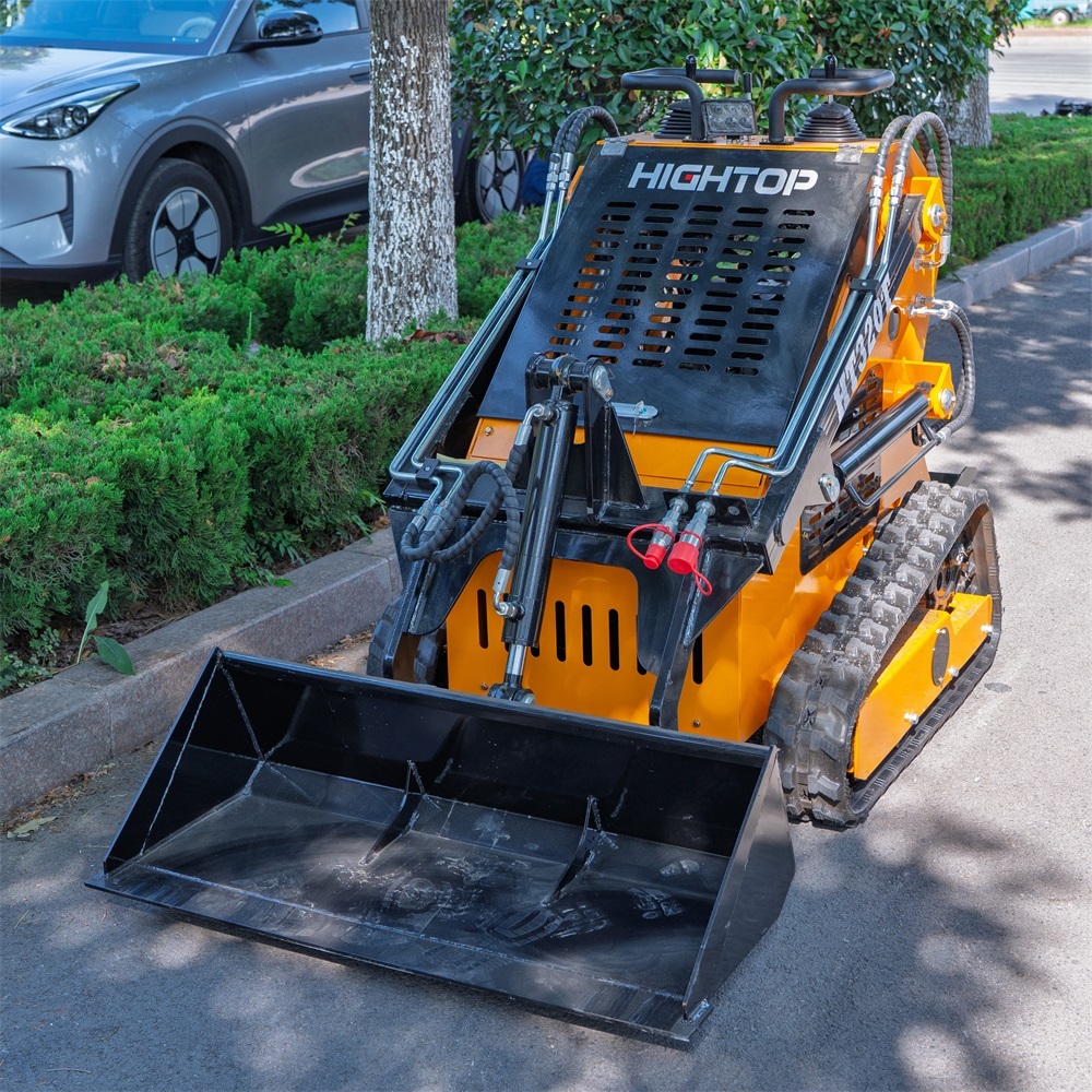 HT320T Compact Track Skid-Steer Loader with Zero-Turn Steering  for Tight Spaces