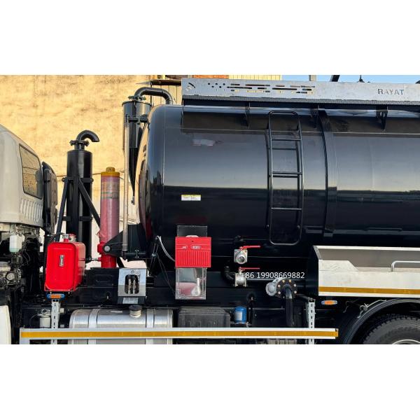 Camion d'aspiration d'eaux usées ISUZU 4x2 conducteur 10000L avec pompe à vide pour l'aspiration des eaux usées, camion-citerne de vidange à vide