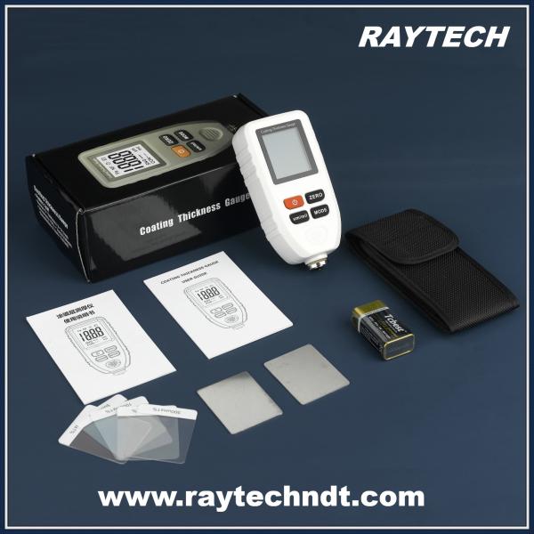 Built-in Probe Paint Thickness Meter TG-9001, Metal Coating Thickness Gauge 0~1300um