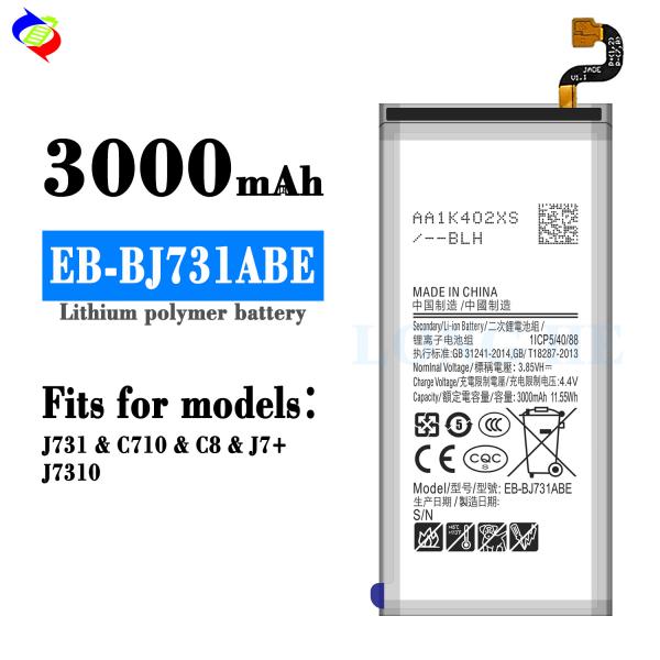 Литий-ионный 3000mAh 3,85V аккумулятор EB-BJ731ABE для Samsung GALAXY j7 оригинальный заменяющий аккумулятор телефона
