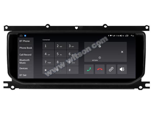 10.25インチQLEDスクリーン OEMスタイルのデュアルシステムデザイン レンジャーローバー エボーク L551 L538 2012-2020 カーマルチメディア ステレオ GPS カープレイ
