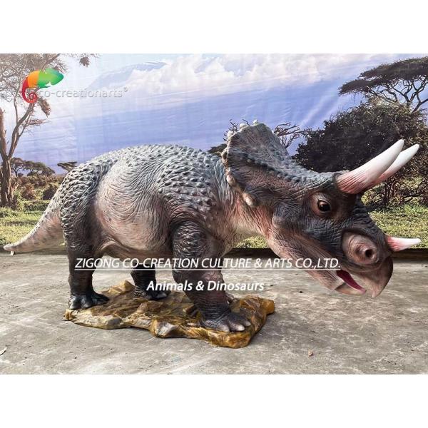 Динозавр водоустойчивого Animatronic трицератопса в натуральную величину Animatronic для парка атракционов