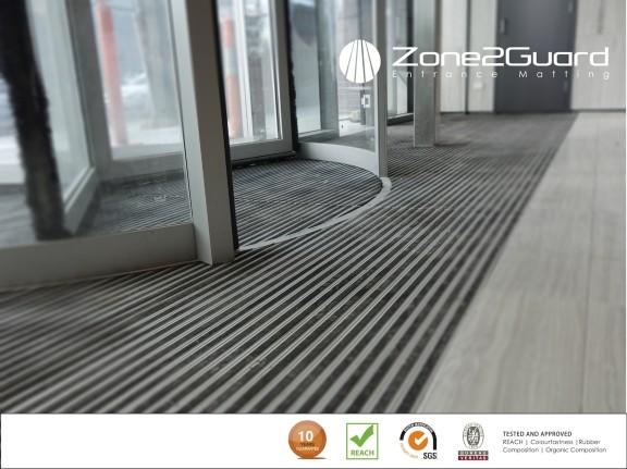 2000mm 2500mm Anodizing Commercial Outdoor Entrance Mats